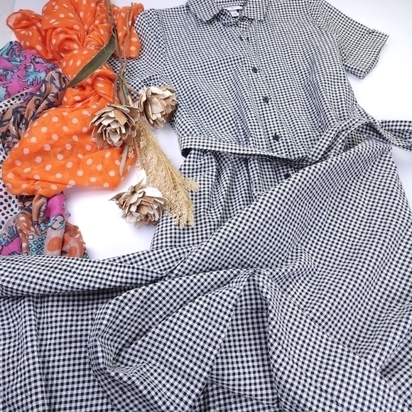 New Lisa Marie Fernandez Black White Seersucker Belted Button Down Maxi Dress XS - Picture 7 of 15